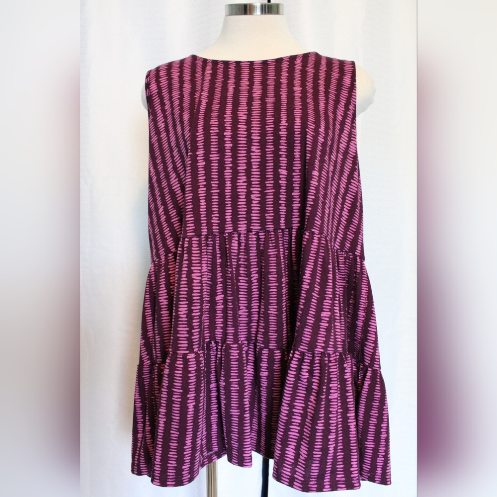 LuLaRoe Flowy Tank Top Purple (XXS)